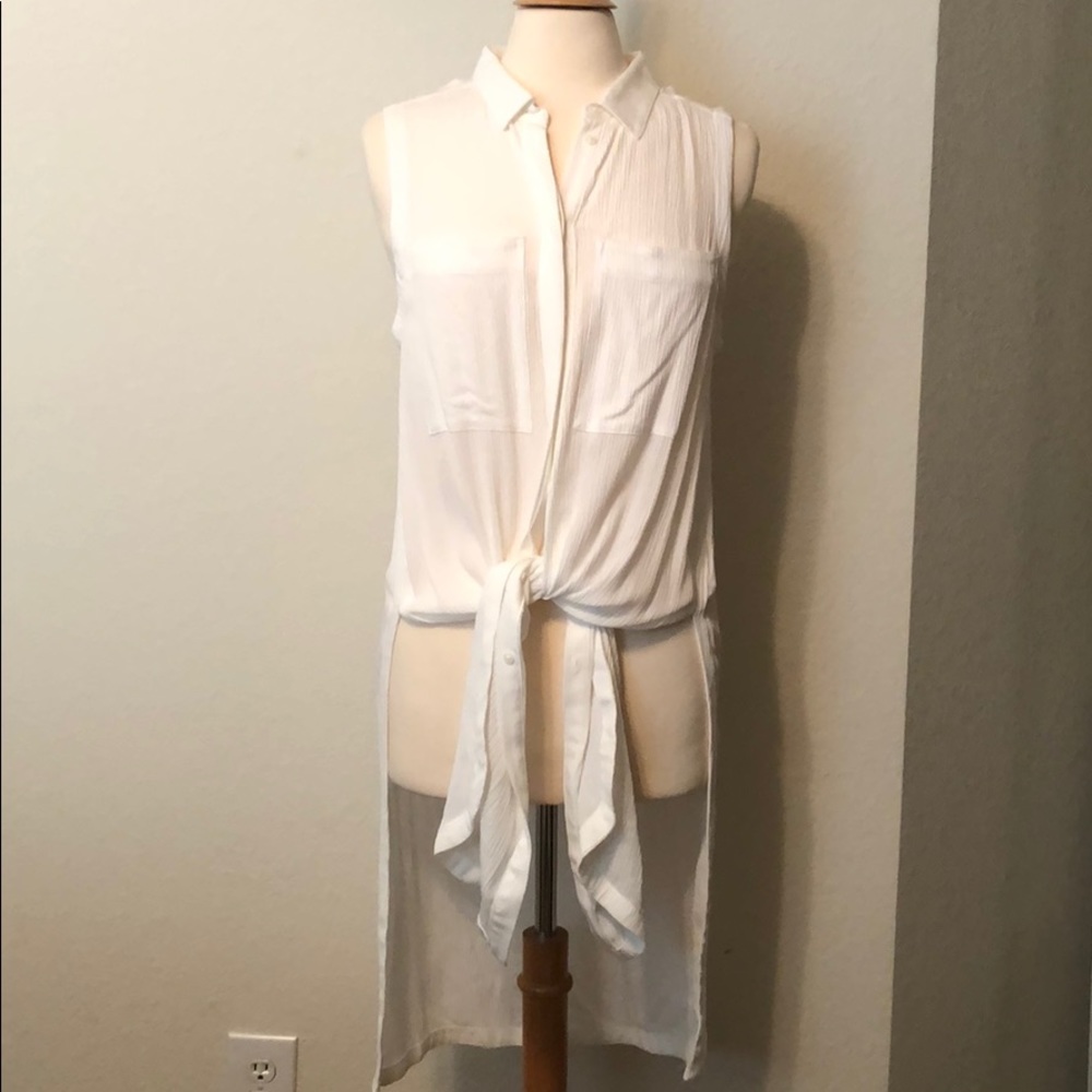 NWT Sleeveless Gauze Tunic from Anthropologie